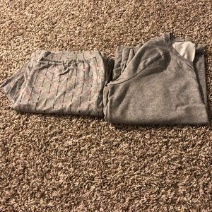 Woman’s matching pajama set
